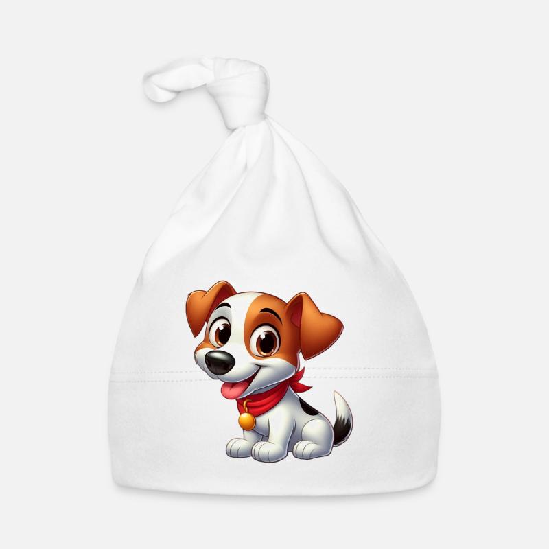 Foxterrier 6 Baby Bio-Mütze