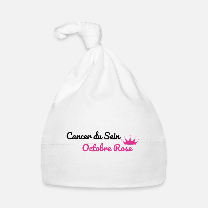 Cancer du Sein octobre rose Bonnet bio Bébé