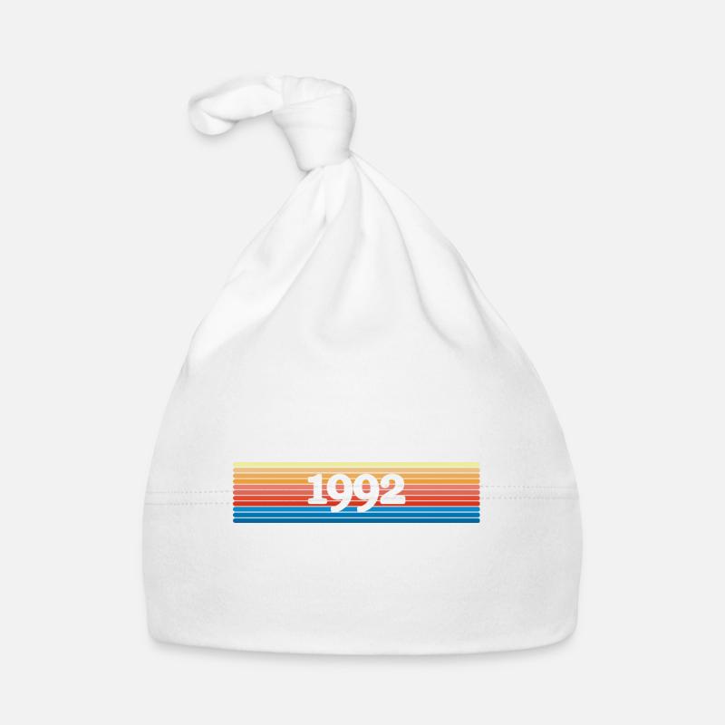 Rainbow Year 1992 Organic Baby Cap