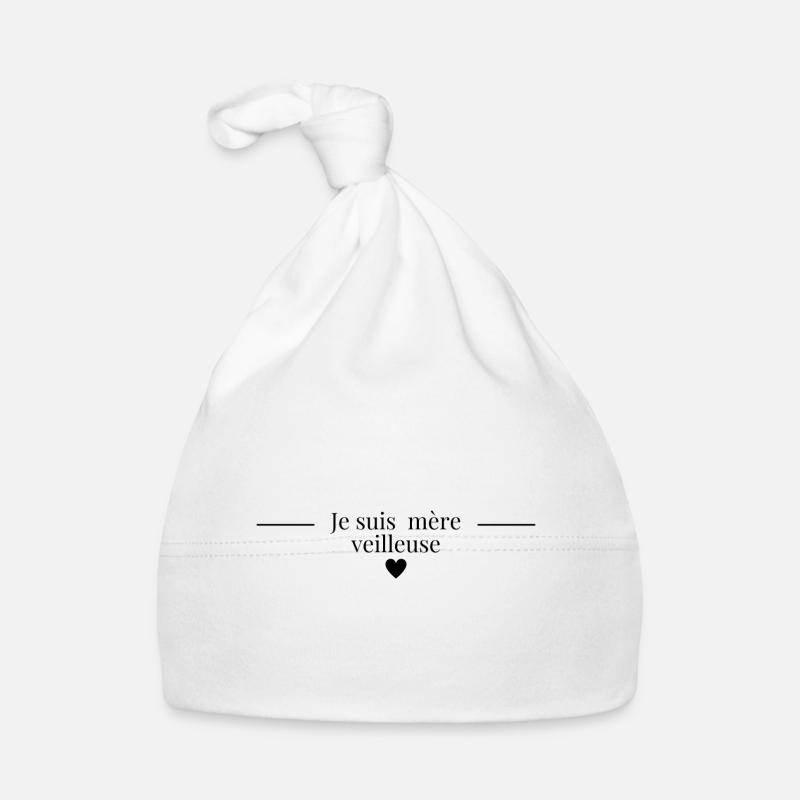 Je suis mère veilleuse Bonnet bio Bébé
