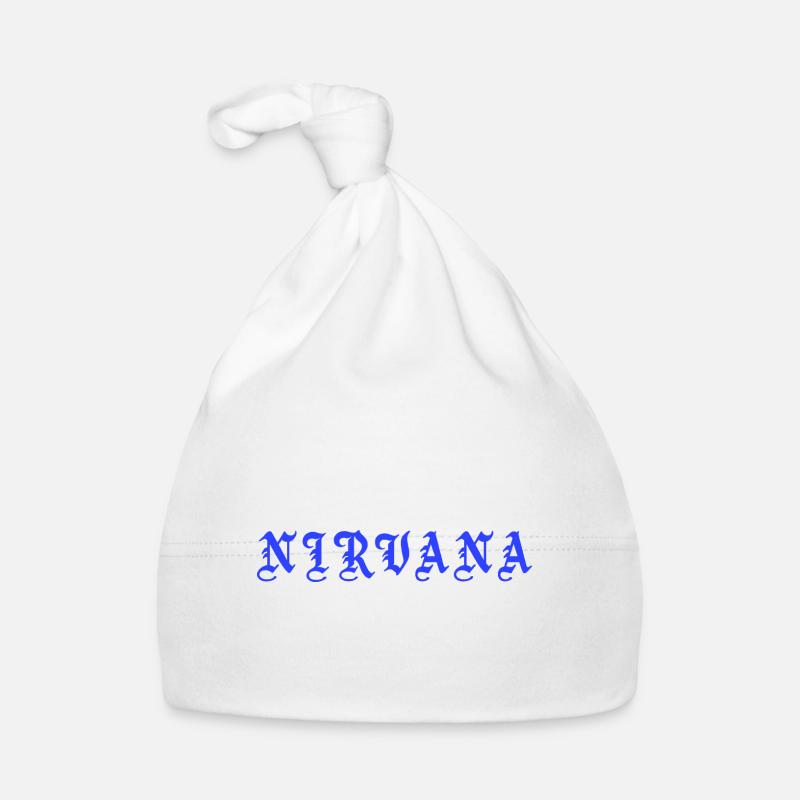 NIRVANA - Baby Bio-Mütze - Weiß