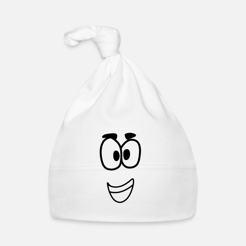 Bande dessinée de personnage de bande dessinée Bonnet bio Bébé