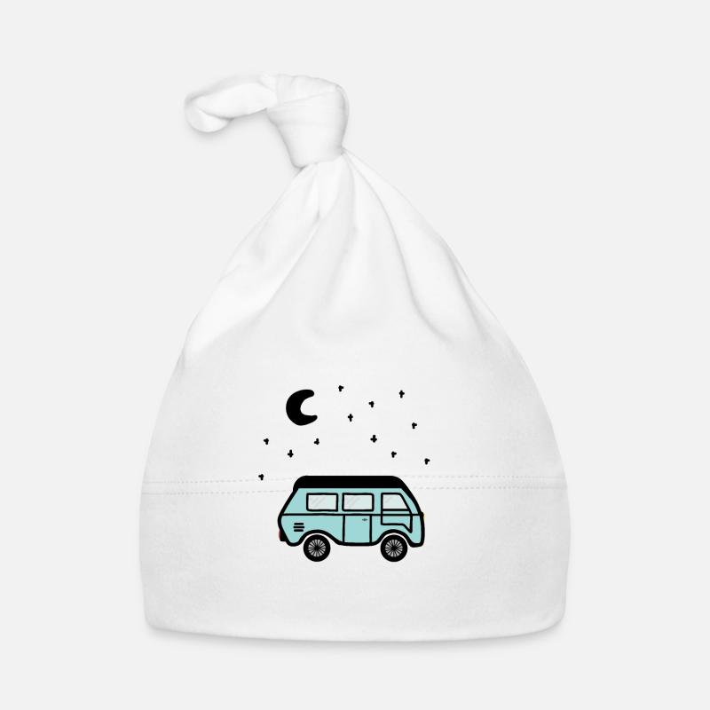 Van at night Organic Baby Cap