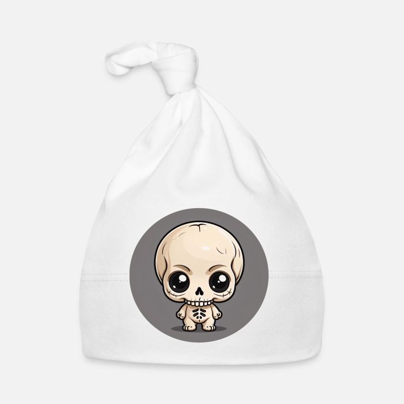 Halloween - Petit squelette mignon Bonnet bio Bébé