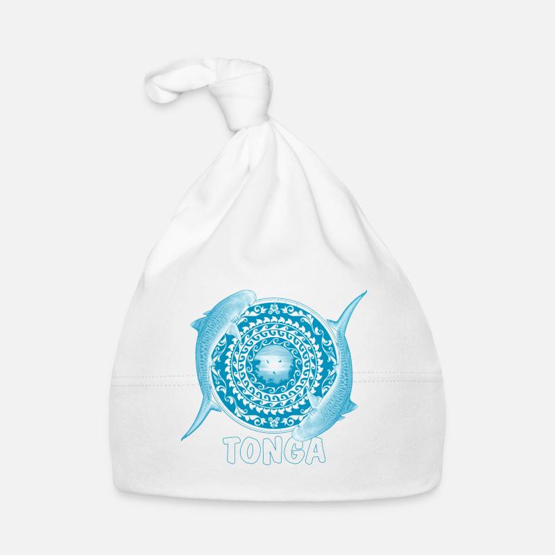 Tonga Tiger Shark Organic Baby Cap
