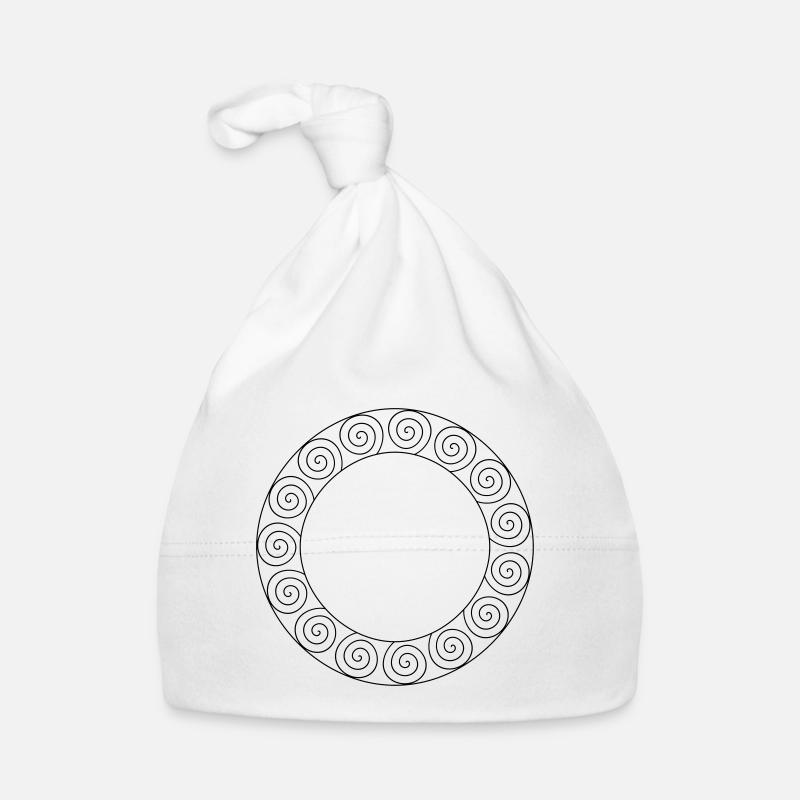 Frame Maya Celtic own design Organic Baby Cap
