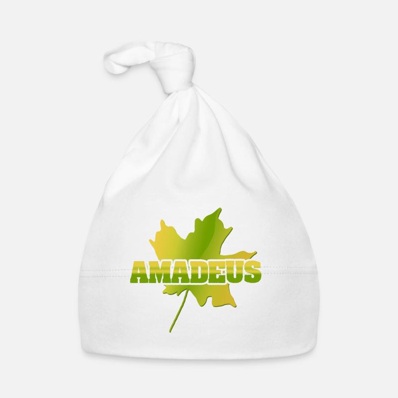 Herbst Ahornblatt Amadeus Baby Bio-Mütze