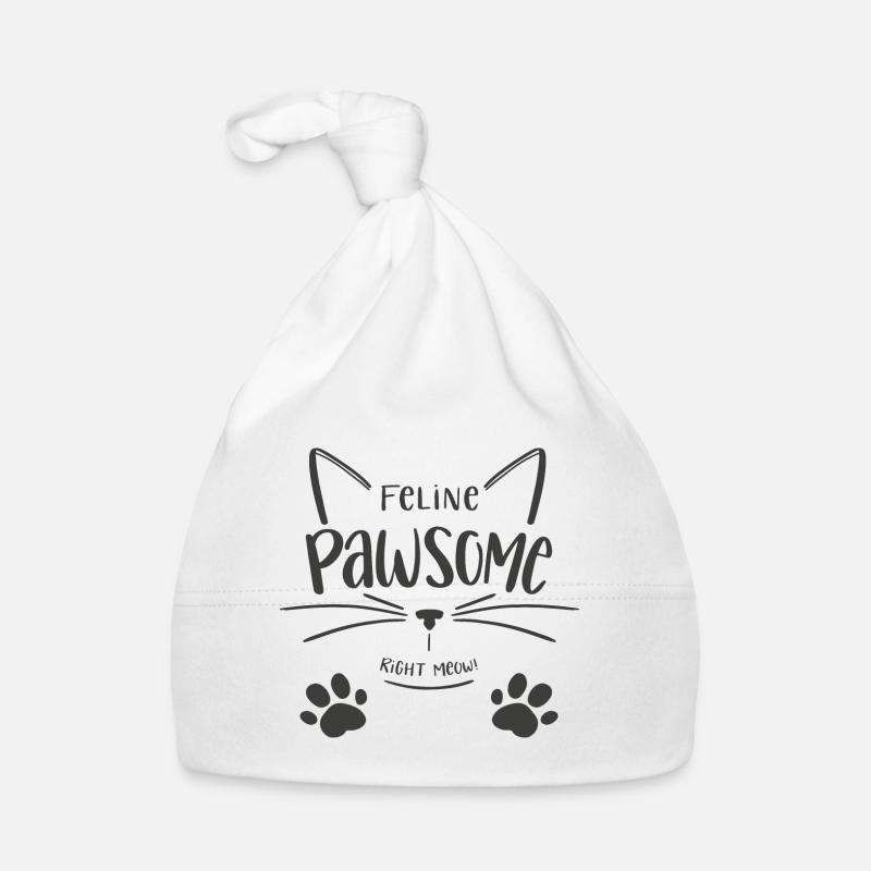 Feline Pawsome Baby Bio-Mütze