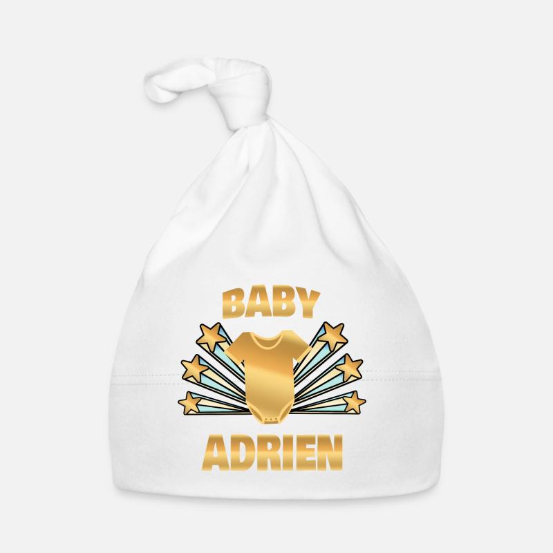 Gift for Adrien Organic Baby Cap