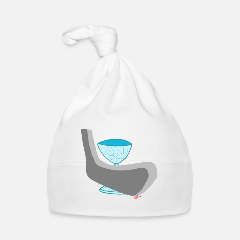 Les fragiles - Bonnet bio Bébé - blanc