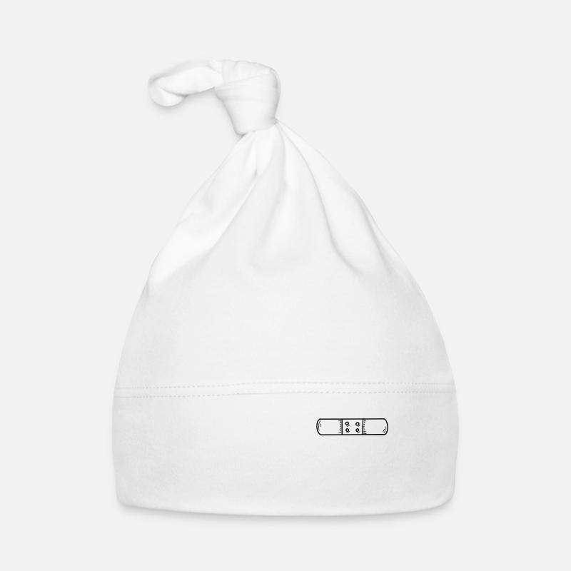 Plaster minimalistic Organic Baby Cap
