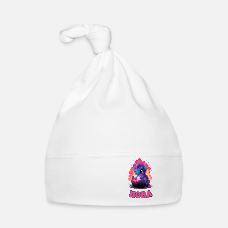 Nora - Name - Dragon Organic Baby Cap