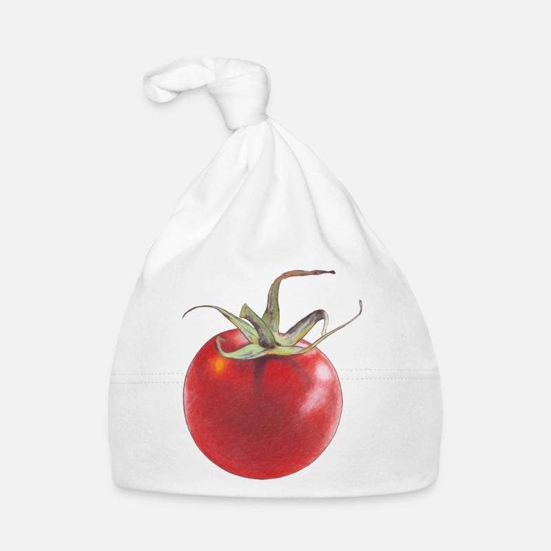 Tomato Organic Baby Cap