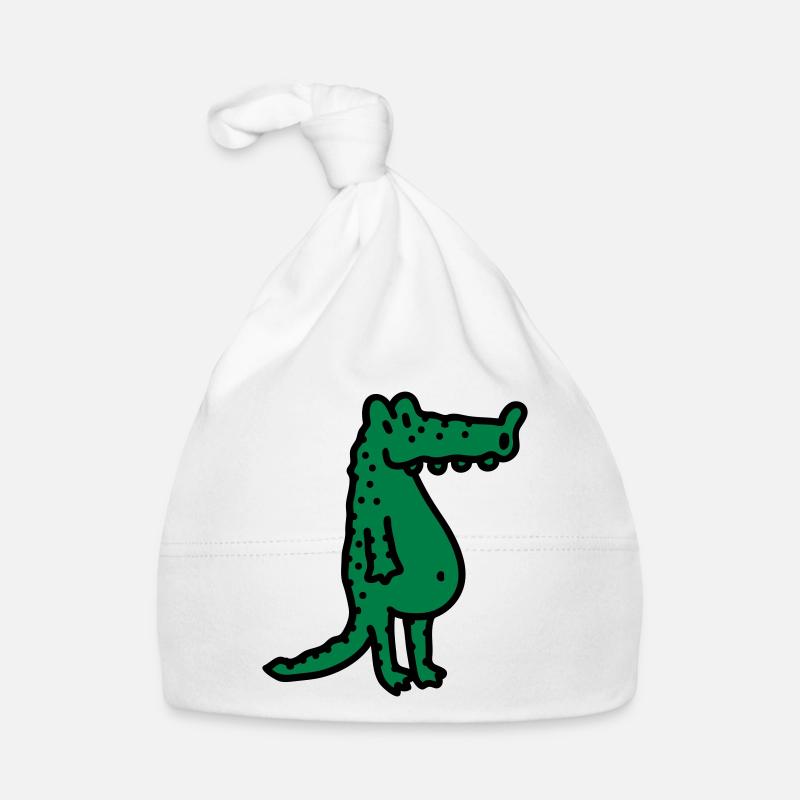 Crocodile Bonnet bio Bébé