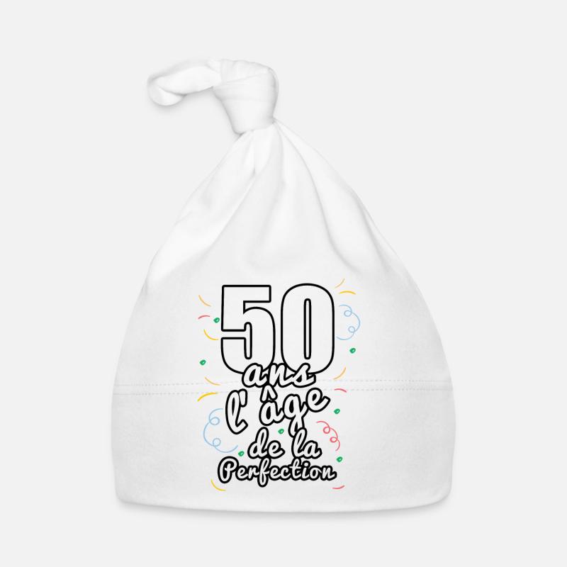 50 ans Bonnet bio Bébé