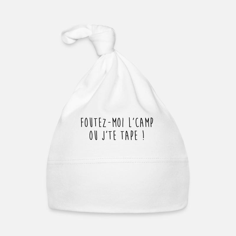 Foutez moi le camp Bonnet bio Bébé