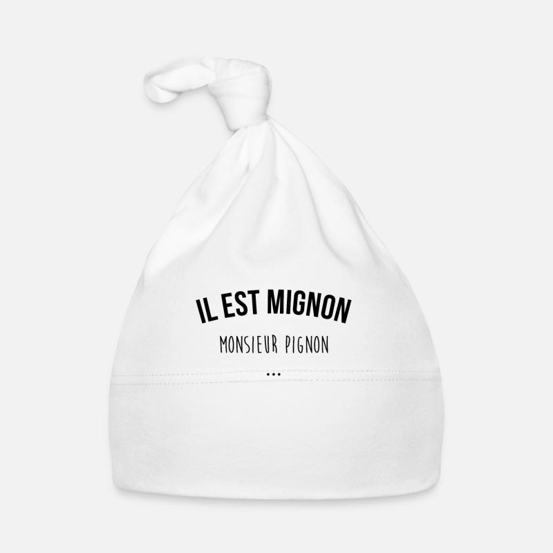 Il est mignon... Bonnet bio Bébé