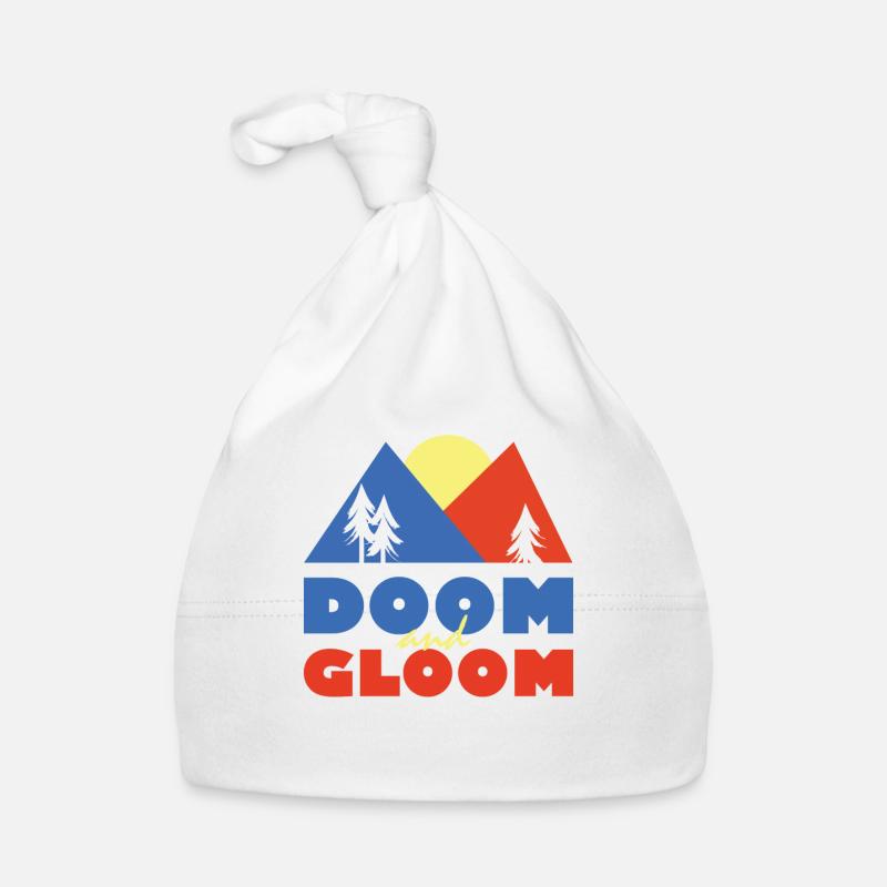 Doom und Düsternis Baby Bio-Mütze
