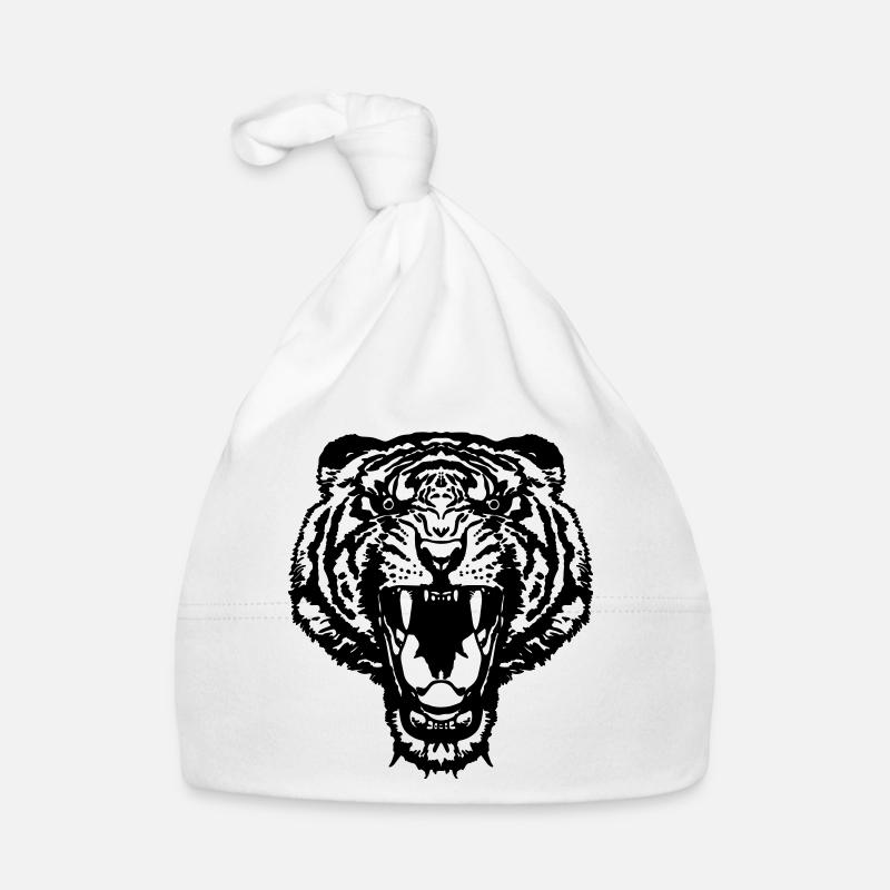 ferocious_tiger Bonnet bio Bébé
