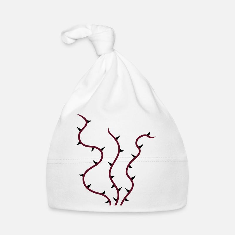 flower_thorns_2c Organic Baby Cap