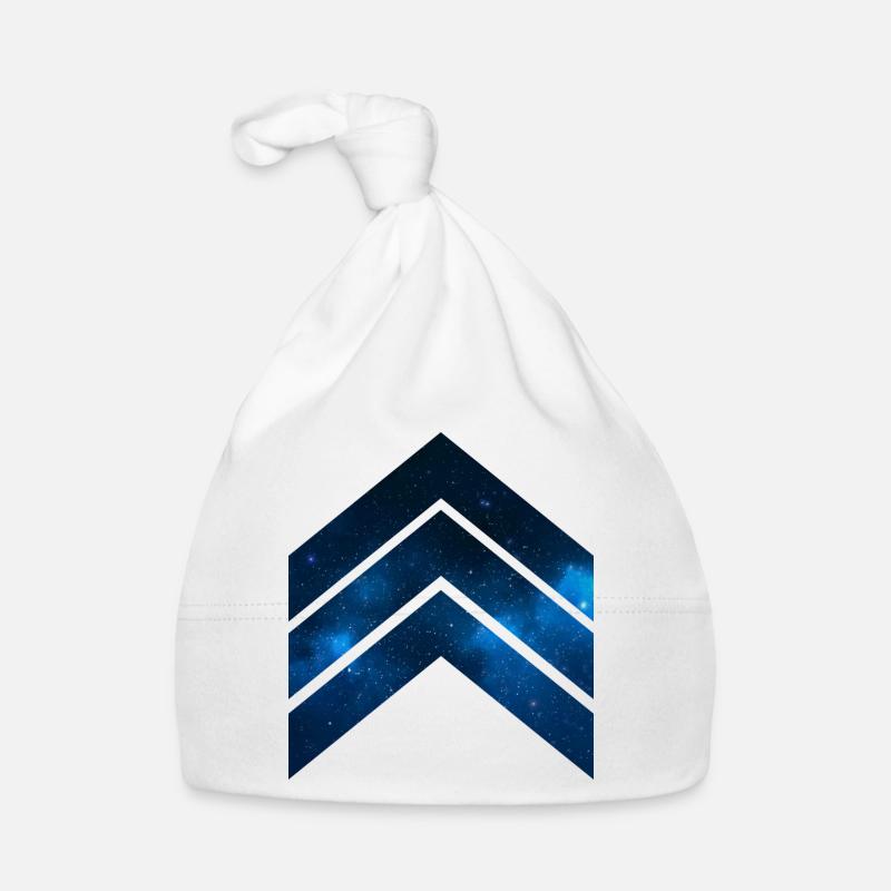 Blue Galaxy Baby Bio-Mütze