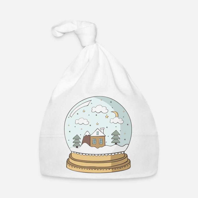 Boule à neige Bonnet bio Bébé