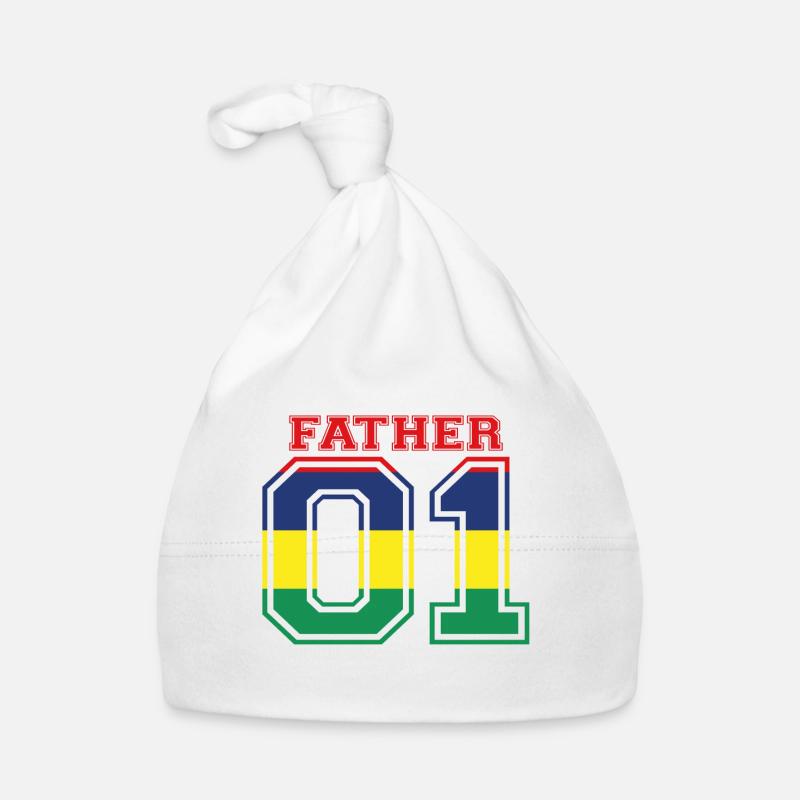 Father vater papa 01 queen Mauritius Baby Bio-Mütze