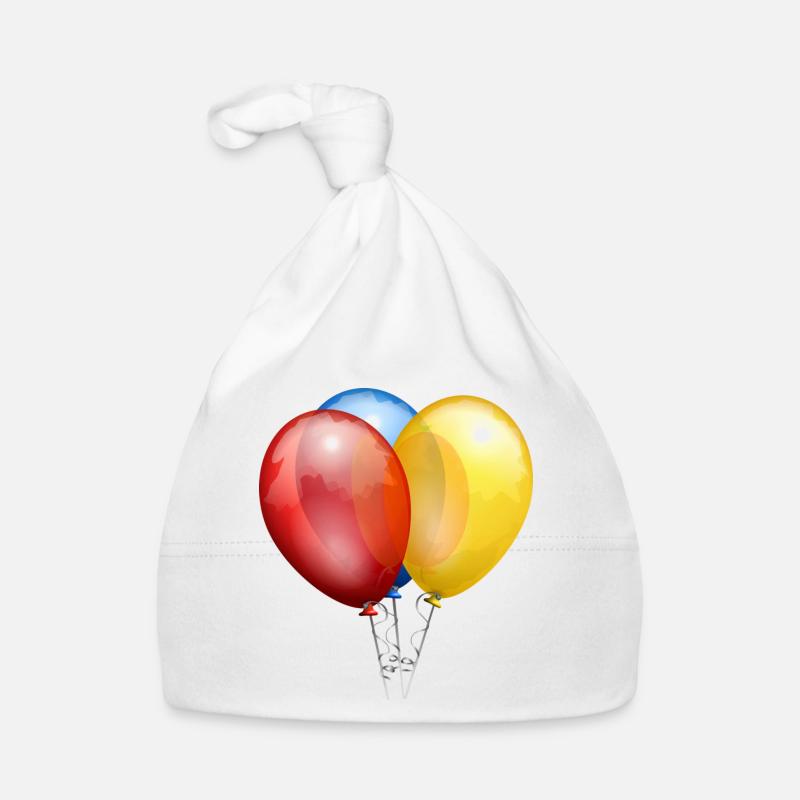 Ballons Baby Bio-Mütze