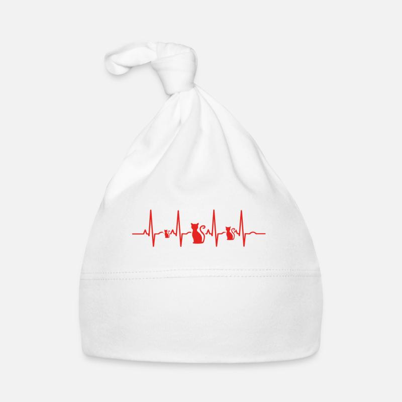 coeur battement de coeur évolution ecg chat humain, Bonnet bio Bébé