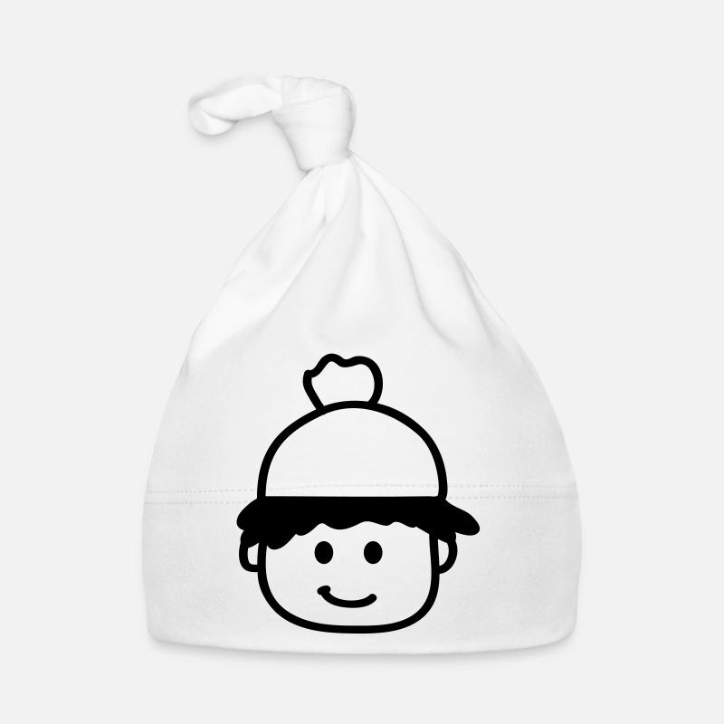 face_with_winter_hat Organic Baby Cap