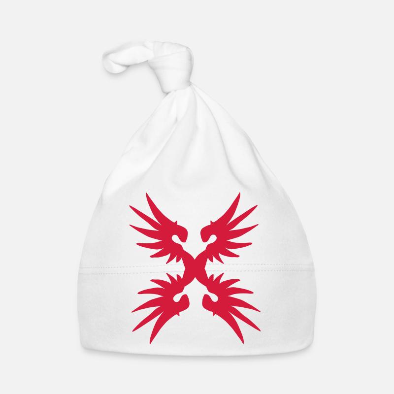 wing_cross_vec_1 de Baby Bio-Mütze