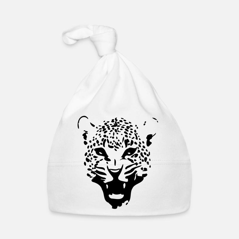 Leopard Baby Bio-Mütze