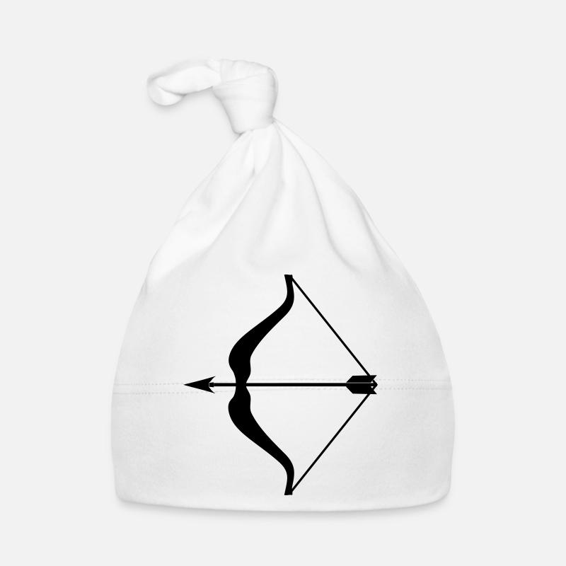 Pfeil und Bogen Baby Bio-Mütze