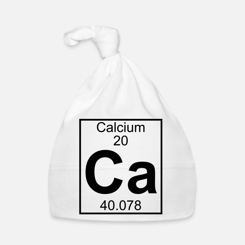Periodic table element 20 - Ca (calcium) - BIG Baby Bio-Mütze