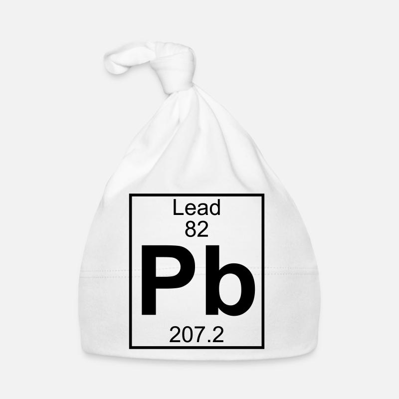 Lead (Pb) (element 82) Organic Baby Cap