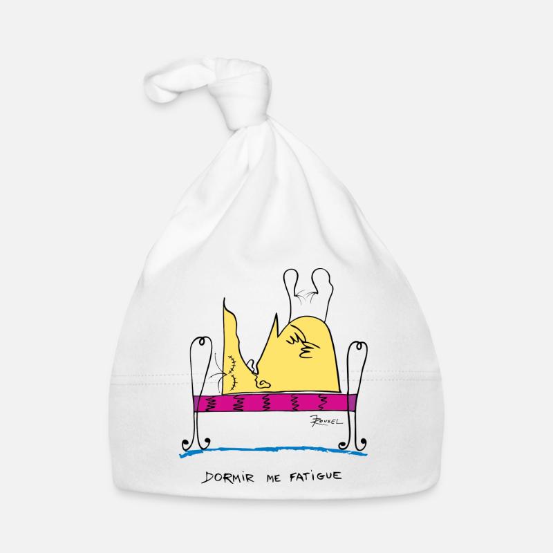 Sleeping tired Organic Baby Cap