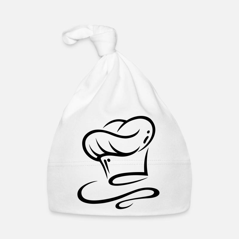 Chef hat, i love cooking. Organic Baby Cap