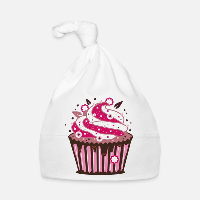 Cupcake Baby Bio-Mütze