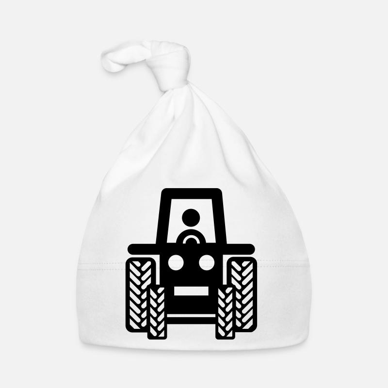 Traktor Baby Bio-Mütze