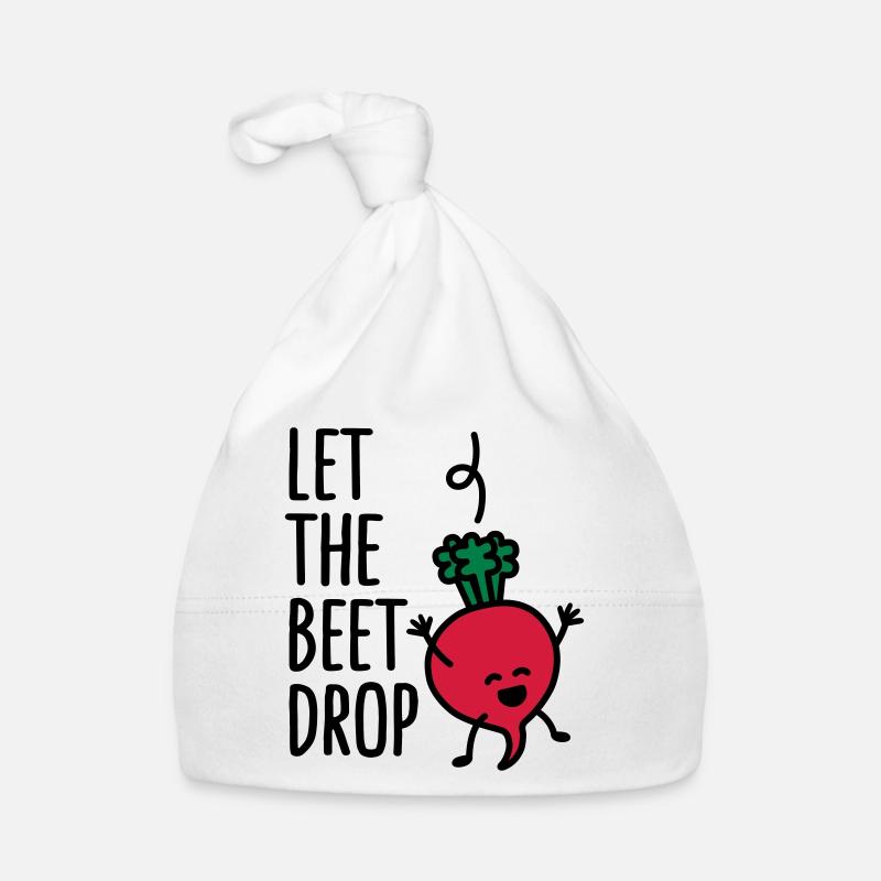 Let the beet drop Organic Baby Cap