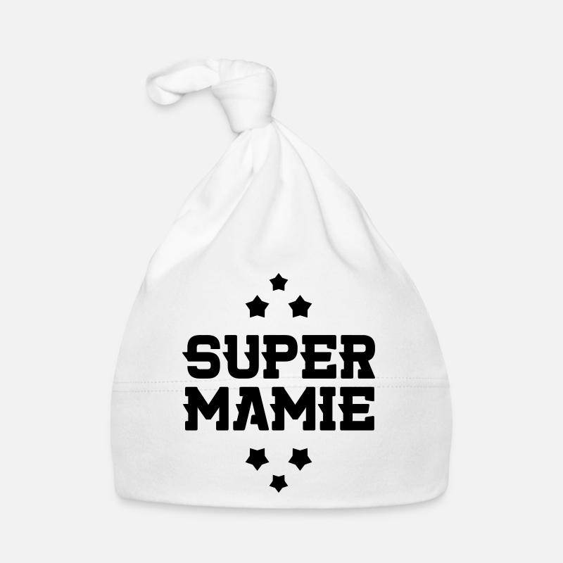 Großmütter / Oma / Mami / Großmutter / Mamy Baby Bio-Mütze