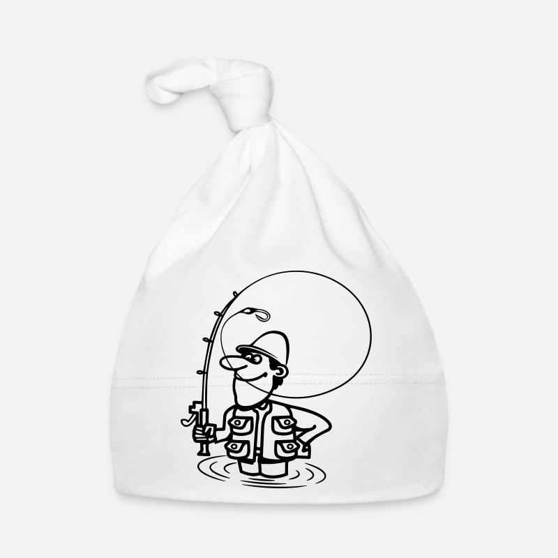 angeln spass Baby Bio-Mütze