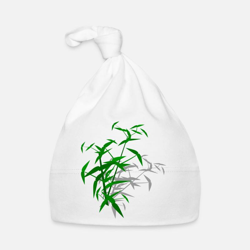Bambus mit Schatten Baby Bio-Mütze