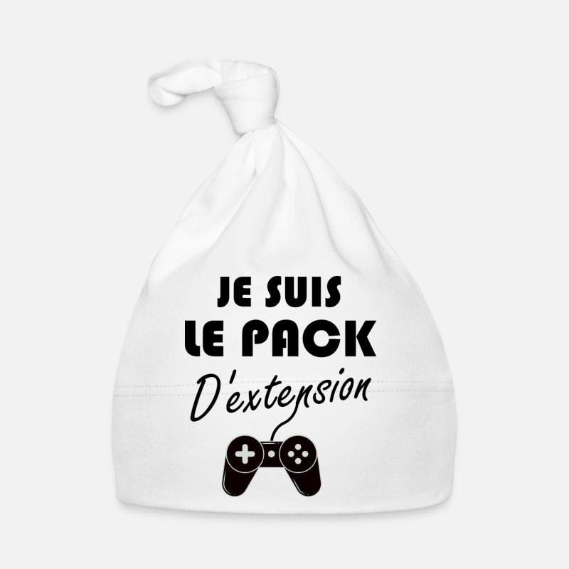 je suis le pack d'extension body bébé humour drôle Bonnet bio Bébé