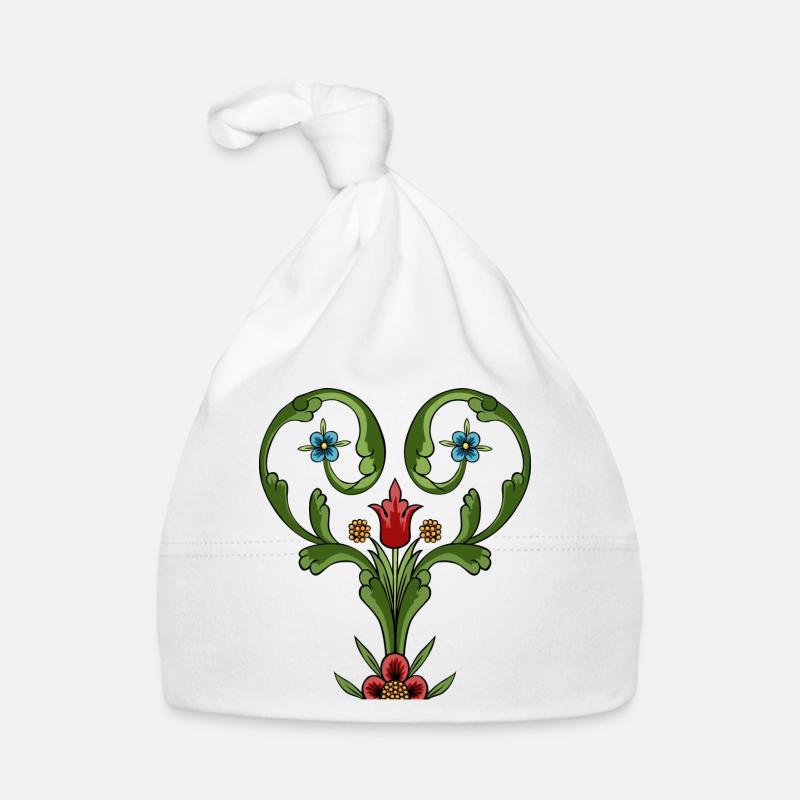 COEUR RUSTIQUE Bonnet bio Bébé