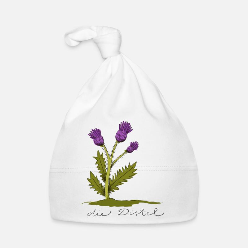 distel Baby Bio-Mütze
