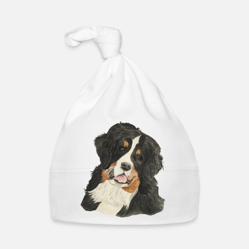 Bernese Mountain Dog Organic Baby Cap