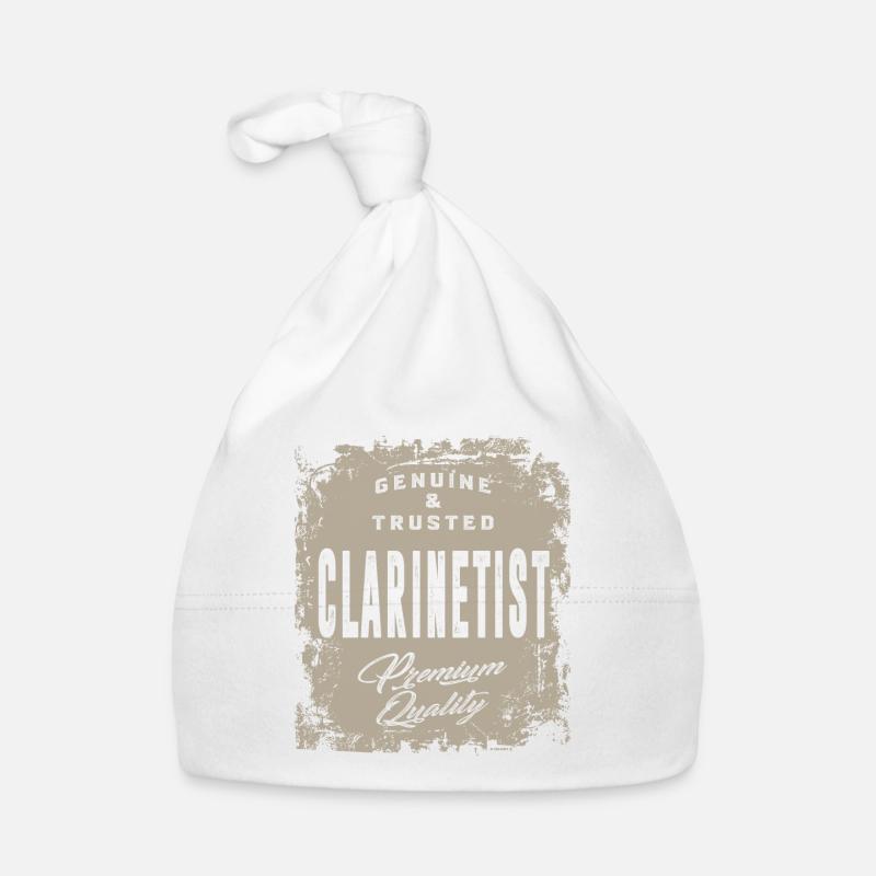 Echter Klarinettist Baby Bio-Mütze