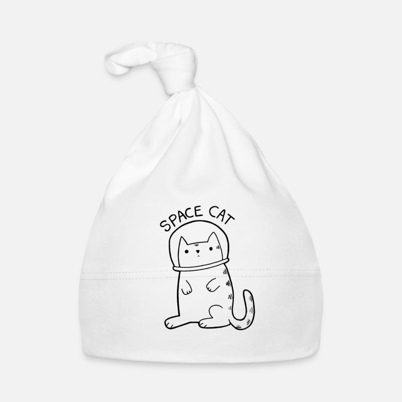 Space Cat Baby Bio-Mütze