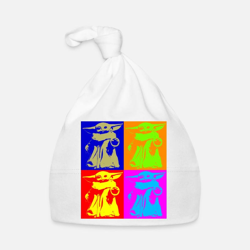 Mandalorian Pop Art Baby Bio-Mütze